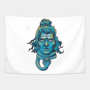 Shiva the mahadev Tapestry