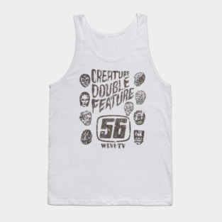 creature double feature vintage monsters Tank Top