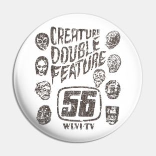 creature double feature vintage monsters Pin