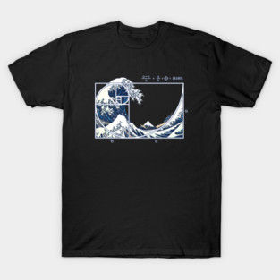 The Great Fibonacci Wave T-Shirt