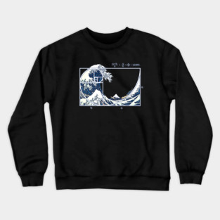 The Great Fibonacci Wave Crewneck Sweatshirt