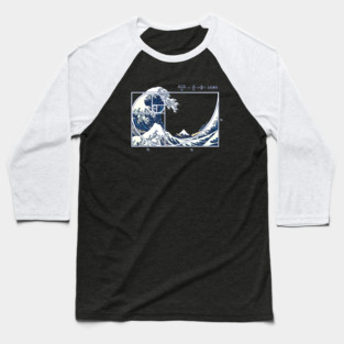 The Great Fibonacci Wave Baseball T-Shirt