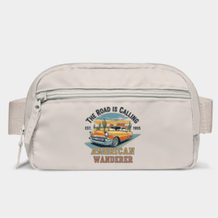 AUG-95 Vintage Classic Car Road Trip The Road Is Calling Bag