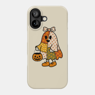 cute ghost halloween Phone Case
