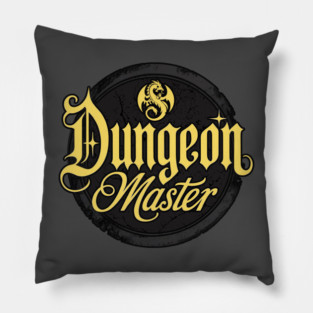 The dungeon master patch Pillow