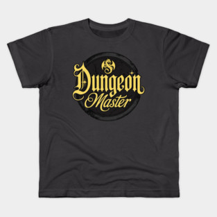 The dungeon master patch Kids T-Shirt