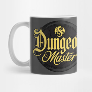 The dungeon master patch Mug
