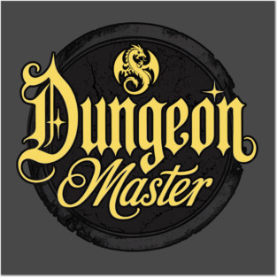 The dungeon master patch Posters and Art