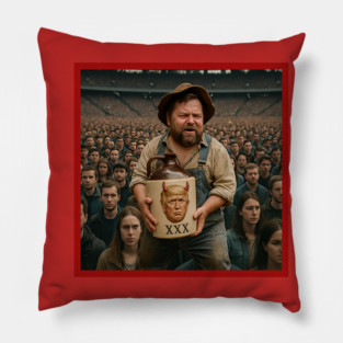 Trump Rotgut Pillow