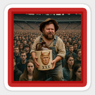 Trump Rotgut Sticker