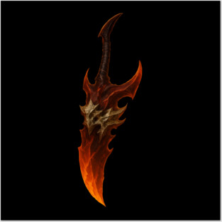 AI improved Kamish's Wrath design Posters and Art