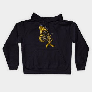Suicide Awareness Butterfly Kids Hoodie