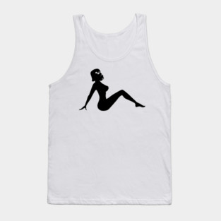 Stormtrooper Mudflap Girl Tank Top