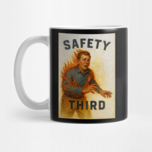 Safety third Mug