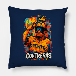 Milwaukee Brewers Contreras Pillow