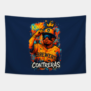 Milwaukee Brewers Contreras Tapestry