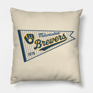 Milwaukee Brewers Penant Pillow