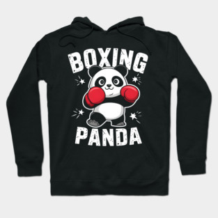 Boxing Panda – Cute Funny Panda Boxer Hoodie
