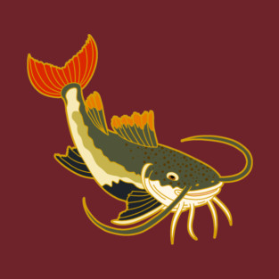 Redtail Catfish Monster Fish Aquarium Fish Fishkeeper Fishing T-Shirt