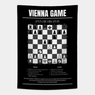 Vienna Game Chess Opening Tapestry