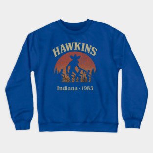 Hawkins Indiana 1983 Retro Demo Crewneck Sweatshirt