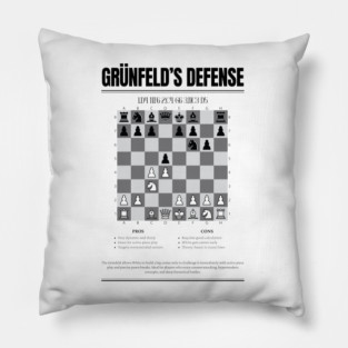 Grünfeld's Defense Pillow