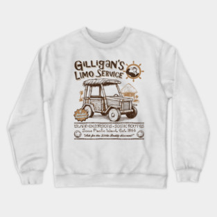 Gilligan's Limo Service Worn Crewneck Sweatshirt