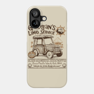 Gilligan's Limo Service Worn Phone Case