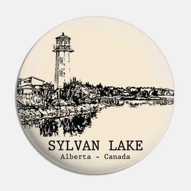 Sylvan Lake - Alberta Pin by Lakeric