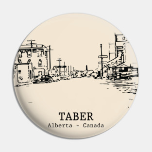 Taber - Alberta Pin