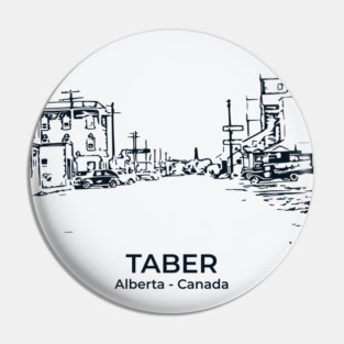 Taber - Alberta Pin