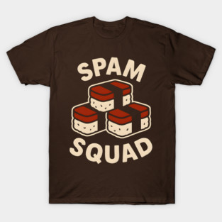 Spam Squad Cute Food Pop Culture Graphic - Musubi T-Shirt