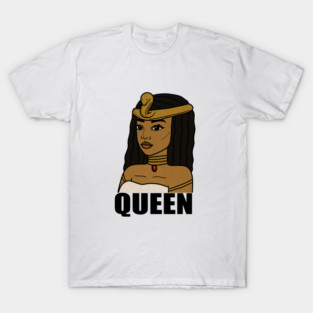Afro Melanin Queen Black African History T-Shirt