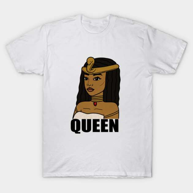 Afro Melanin Queen Black African History T-Shirt by logiamerch