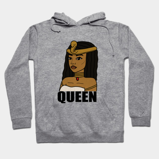 Afro Melanin Queen Black African History Hoodie by logiamerch