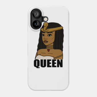 Afro Melanin Queen Black African History Phone Case