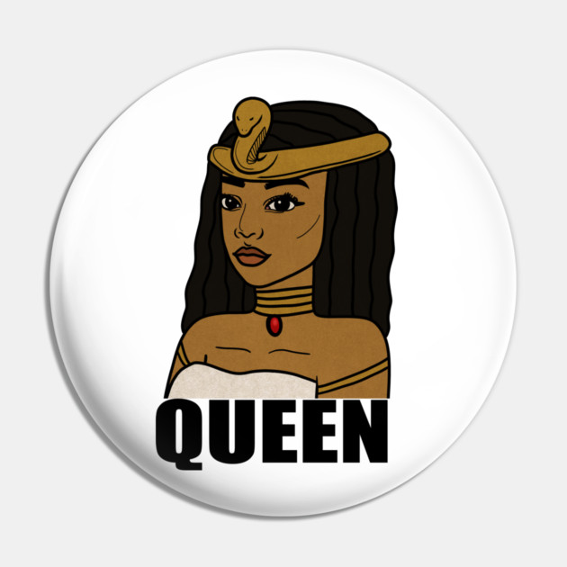 Afro Melanin Queen Black African History Pin by logiamerch