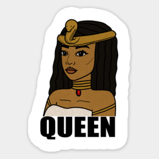 Afro Melanin Queen Black African History Magnet