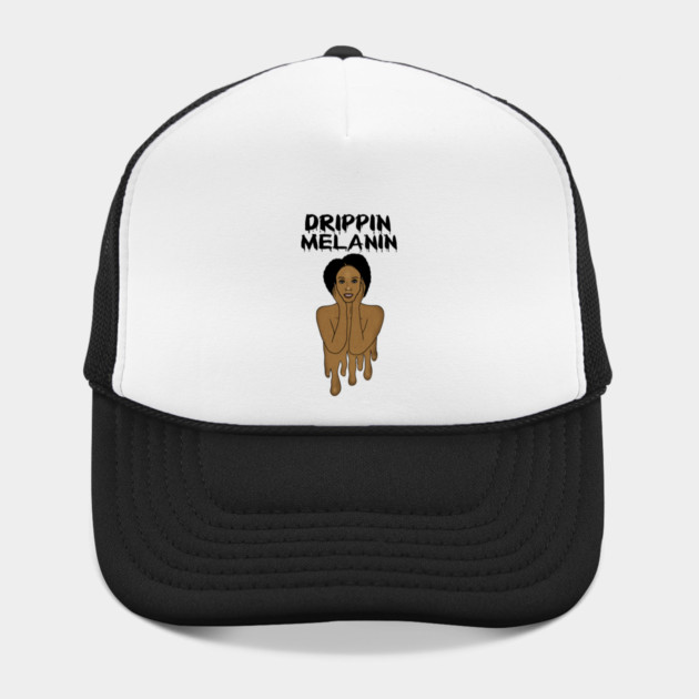 Drippin Melanin Afro Black History by logiamerch