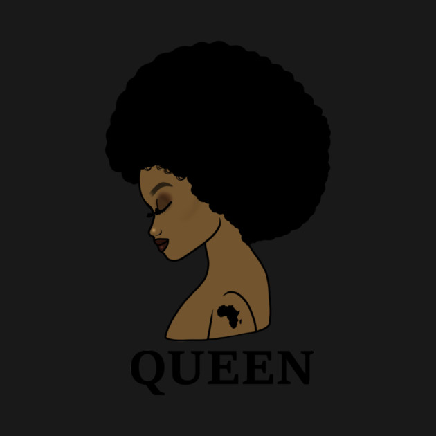 Afro Melanin Queen Black African History by logiamerch