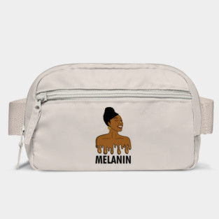 Drippin Melanin Afro Black History Bag