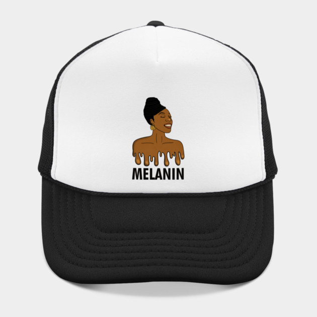 Drippin Melanin Afro Black History by logiamerch