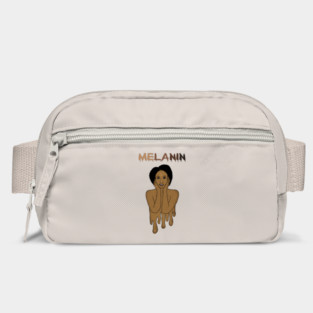 Drippin Melanin Afro Black History Bag