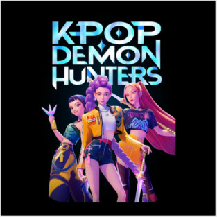 Kpop Demon Hunters Posters and Art