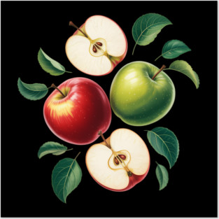 Apple Varieties Different Kinds Apple Picker Apple Picking Posters and Art