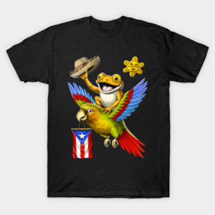 Puerto Rican Coqui Frog T-Shirt