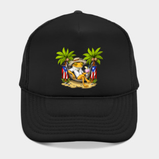 Puerto Rican Coqui Frog Hat