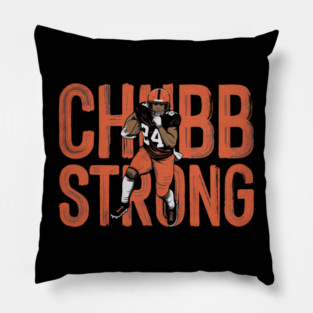 Nick Chubb Strong Pillow