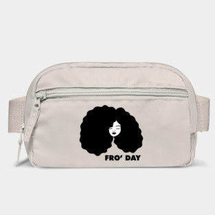 Fro Afro Hair Natural African Woman Bag