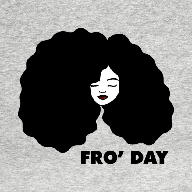 Fro Afro Hair Natural African Woman by logiamerch